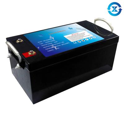 China Deep Cycle 12V Lithium Ion 200ah Battery With Bluetooth BMS for sale