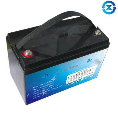 China 12V 100AH RV Lithium Ion Battery With Bluetooth BMS for sale