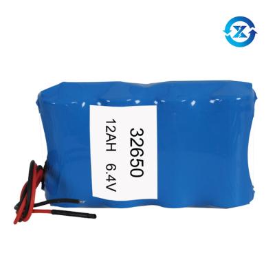 China High Performance 6.4V 12AH LiFePO4 Battery Pack for sale