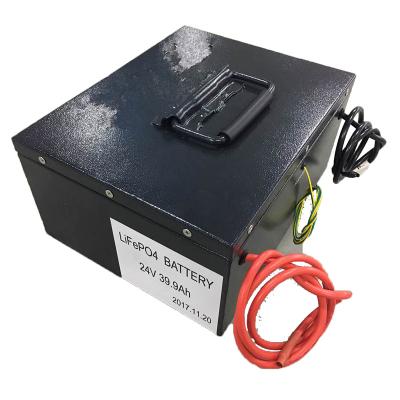 China Lightweight 24V 40AH RV Lithium Ion Battery for sale