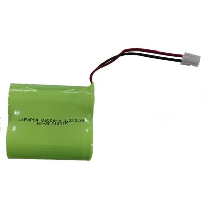 China 3.2v 11Ah Rechargeable Lifepo4 Lithium Battery 1C 2C 2000 Cycle for sale