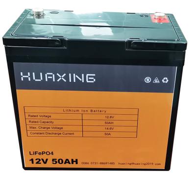 China CC CV BMS Deep Cycle Lithium Battery 12v 50ah Rechargeable Lifepo4 Battery for sale