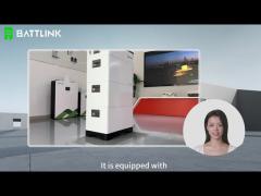 IP55 Vrij stapelbaar energieopslagsysteem voor thuisgebruik met Canbus/RS485-communicatie-interface