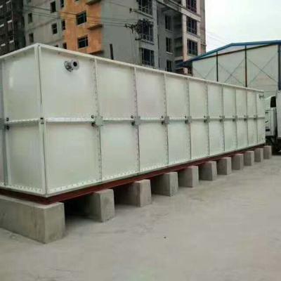 China SMC GRP FRP Assembled Poly Plastic Water Storage Tanks For Water Treatment for sale