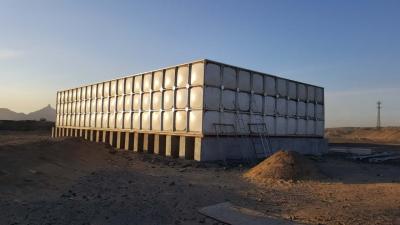 China El tanque de agua seccional rectangular del panel de SMC GRP 4m m 6m m 7m m 8m m en venta