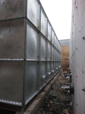 China SMC GRP FRP Assemble Sectional Water Tank For Cold Water Storage for sale