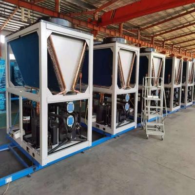 China Commercial Centrifugal Air Cooled Chiller Heat Pump For Greenhouse 250 Ton for sale