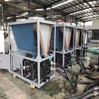 Chine L'air emballé de chauffage domestique a refroidi des unités plus froides de condensateur pour l'eau chaude 750Kg à vendre