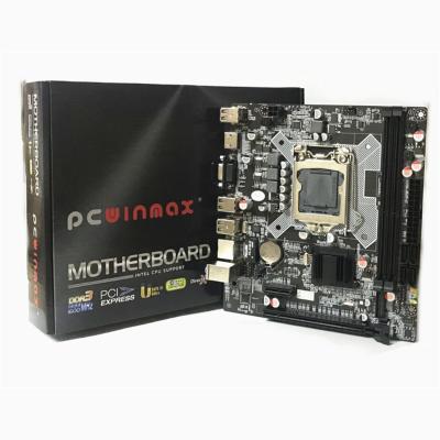 China PCWINMAX H55M-D3N Desktop Socket 1156 Motherboard 1066MHz 1333MHz 1600MHz for sale