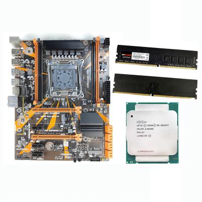 China X99 Gaming Motherboard RAM CPU Kit Xeon X99 DDR4 Memoria 8gb Xeon E E5 2620 en venta