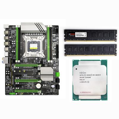 China X79 Express Chipsatz Gaming Mainboard Kit Xeon X79+DDR3 RAM 4GB 8GB+E5 CPU zu verkaufen