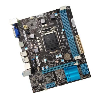 China B75 Mining Motherboard USB3.0 VGA LGA 1155 DDR3 8gb*2 Micro-ATX for sale
