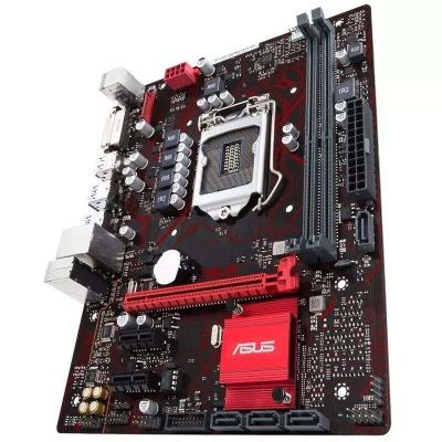 China PC Motherboard Intel B150M Supports Socket 1151 SATA DDR4 2133 MHz Non-ECC for sale