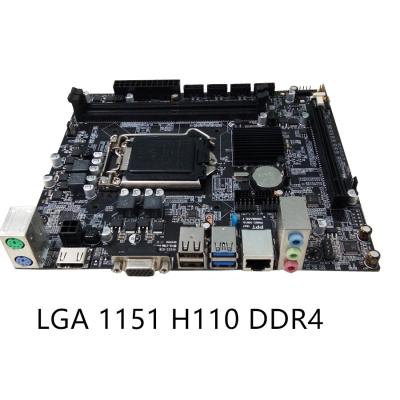 China ATX ITX Motherboard H110 H110M Support I7 Processor 32GB Socket 1151 for sale