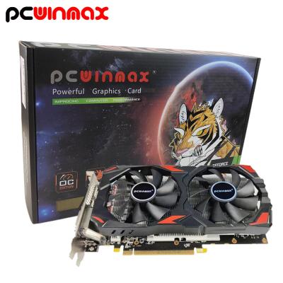 China PCWINMAX Radeon RX 580 Grafikkarten 2048SP 8 GB GDDR5 256 Bit Radeon Grafikkarte für Desktop-Computer Gaming GPU zu verkaufen