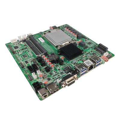 中国 PCWINMAX Mini ITX H610 LGA 1700 DDR4 Motherboard Industrial Compact Mainboard 販売のため