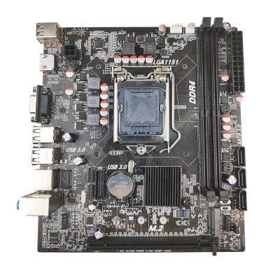 China PCWINMAX H110 Dual Channel DDR4 32GB LGA 1151 Micro ATX Gaming Motherboard for Desktop for sale