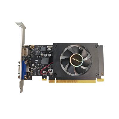 China PCWINMAX GT 710 1GB 64Bit GDDR3 Support DirectX 12 OpenGL 4.5 Single Fan Low Profile Graphics Card for sale