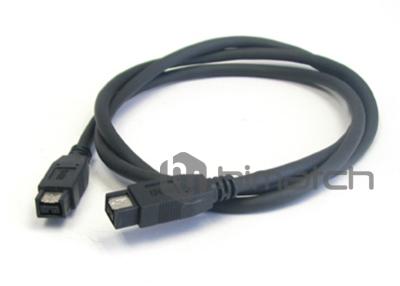 China 800 Mbps Firewire 800 IEEE 1394b 9pin Male to Male Cable Assembly without Screws for sale