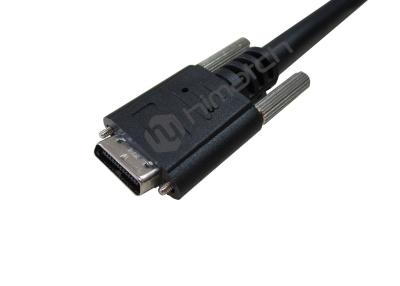 China SDR del 15m PoCL - cable del vínculo de la cámara del SDR 26pin con la fijación de tornillos de pulgar para la versión de máquina industrial en venta