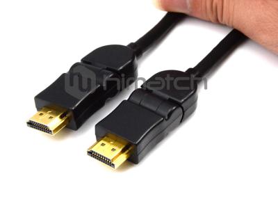 China 1080P 60Hz Industrial HDMI Cable 3ft 6ft 10ft 15ft 25ft HDMI 1.4 Cable With Ethernet for sale