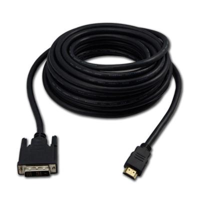 China CL3 Rate Mini HDMI TO DVI Cable 25ft For Projector Monitor Support 1080P 3D for sale
