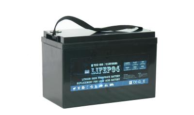 중국 보조 전력 리튬 배터리를 위한 12V 75AH 가지고 다닐 수 있는 Lifepo4 배터리 판매용