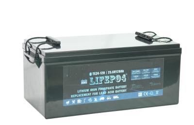 중국 보조 전력을 위한 가지고 다닐 수 있는 24V 100AH Lifep04 리튬 배터리 판매용