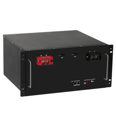 中国 4800w電気通信のパワー系統48V 100AH深い周期Lifepo4の電池システム 販売のため