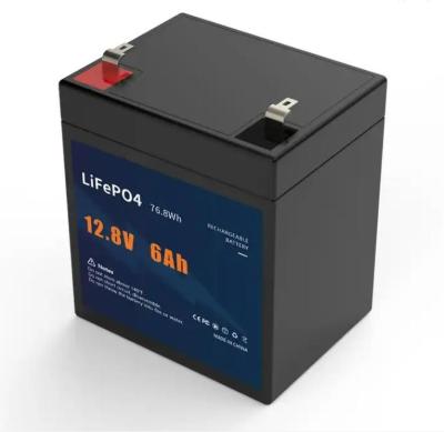 중국 동력 공구를 위한 RV Lifepo4 12v 6ah ABS LFP 12v 리튬 배터리 판매용