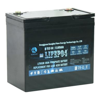 China 25.5kg Lifepo4 UPS Battery Voltage 12V Max Charge Current 50A 500Ah à venda