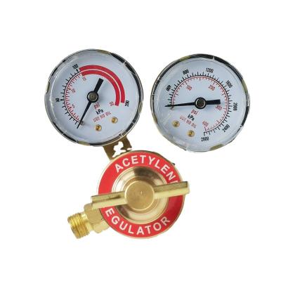 China Max. Outlet Pressure 10 Bar Customizable Brass Dual Stage Gas Regulator for Welding for sale