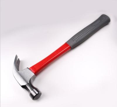 China Good price American Type Claw Hammer(XL0007-C) with grade A polishing surface and color handle for sale