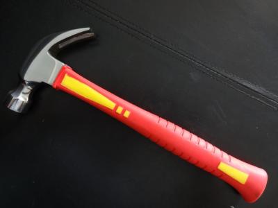 China Claw Hammer (CLHM-01) with mirror polishing surface and TPR handle for sale