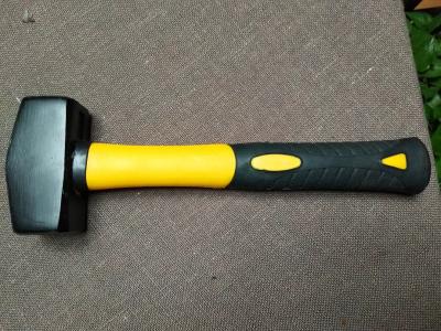 China Club Hammer(XL-0093) with painted surface and rubber handle, durable and safe quality for sale