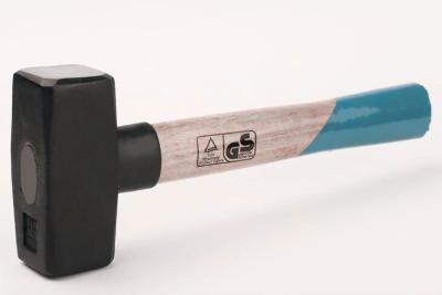 China German Type Stoning Hammer(XL-0059) with painted surface and color wooden handle for sale