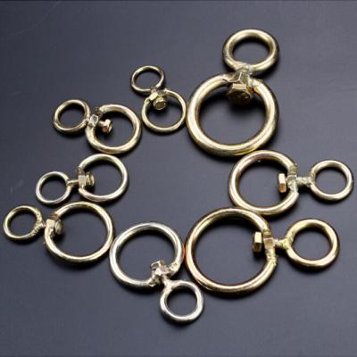 China Q235 Steel Wire Rod Metal Swivel Hook in Galvanized Surface (3.5cm~6.5cm) for sale