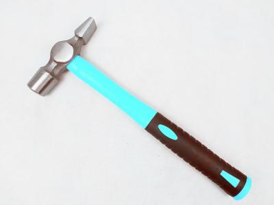 China 25MM Forged Carbon Steel Materials Cross Pein Hammer With Blue Color Grade A Plastic Handle (XL0176-Blue) for sale