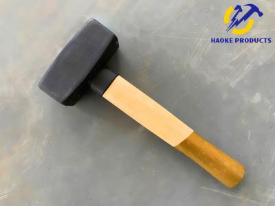 China 1000G Size Forged Steel Stoning Hammer With Yellow Color Wooden Handle (XL0057-YELLOW) for sale