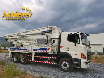 China Diesel Used Zoomlion Concrete Pump Truck Mounted 40M Vertical Conveying Distance for sale