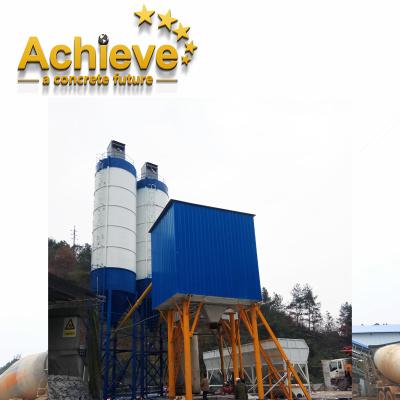 China Preparado inmóvil concreto de la planta de mezcla HZS90   178kw 90m3/H en venta