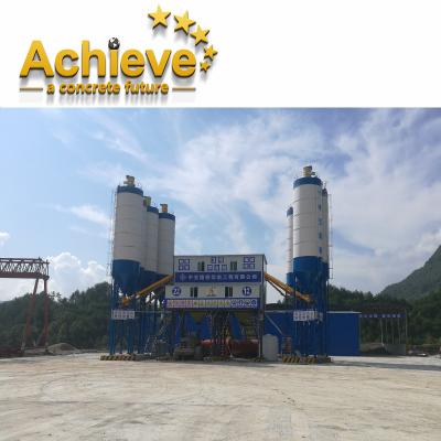 Chine MAO2000 Mini Wet Concrete Batching Plant 4.1m 120 CBM par heure à vendre