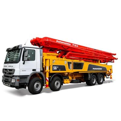 China BENZ Euro4 PUTZMEISTER Used Pumps Concrete Truck M56-5 Refurbished for sale