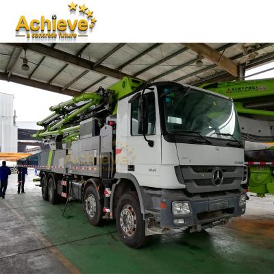China 12MPa Used ZOOMLION Concrete Pump Truck 120m3/H for sale