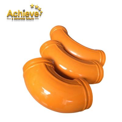 China Twin Wall Concrete Pump Bend Pipe Elbow For Pm Sany Zoomlion 67 HRC for sale