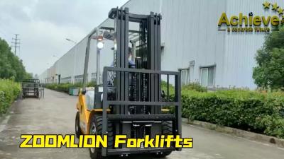 China 8 Ton Diesel Heavy Duty Fork-Lift fd80z-y 440V Te koop