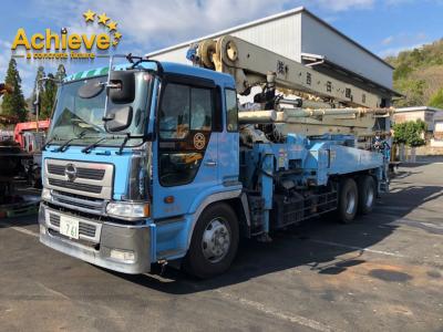 China Used Concrete Pump Truck Kyokuto PY120-33 With 33M Boom for sale