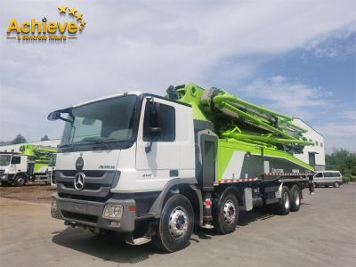 中国 販売の準備ができているメルセデスの更新されたZOOMLIONの具体的なポンプ トラック52X-6RZ 販売のため
