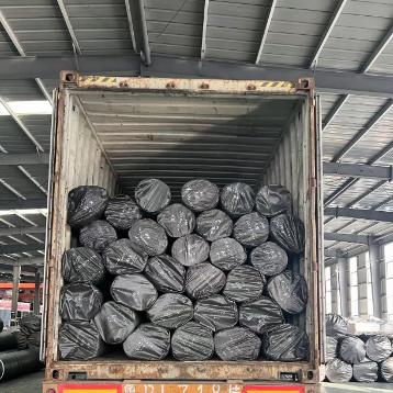 China 0,75mm 1,25mm glatte HDPE-Geomembran für Aquakultur-Garnelenfarmen zu verkaufen