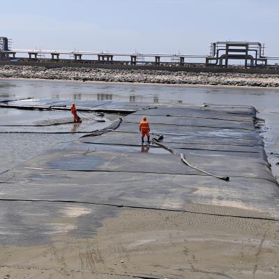 Cina Tubo di disidratazione in geotessile tessuto resistente alle alte temperature per la disidratazione dei fanghi di olio di palma in vendita